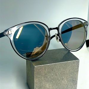 💯% AUTHENTIC! OLIVER PEOPLES SPELMAN OV5323S 1101/Y5 CRYSTAL/BLUE GOLDTONE